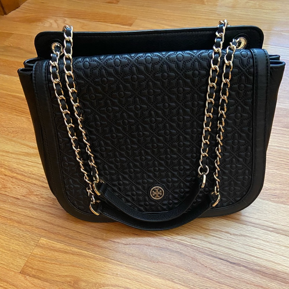 TORY BURCH Bryant Quilted Chain Strap Shoulder Bag